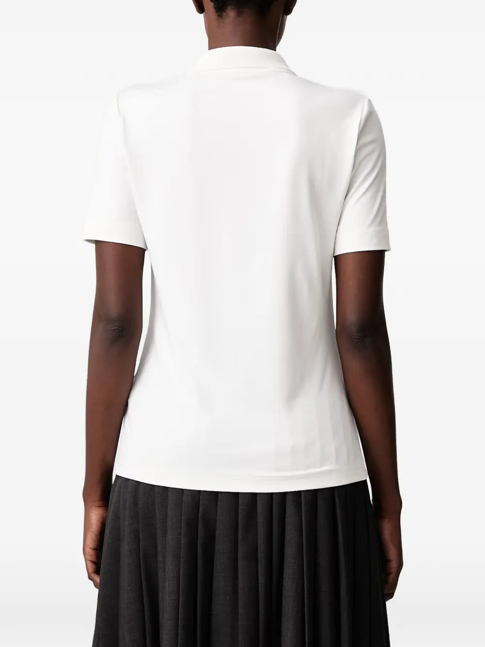 Lacoste Slim-fit stretch poloshirt met UV-bescherming Wit