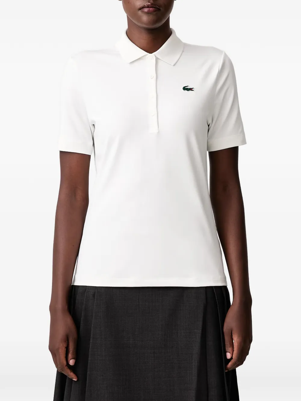 Lacoste slim fit UV protect stretch Golf polo shirt