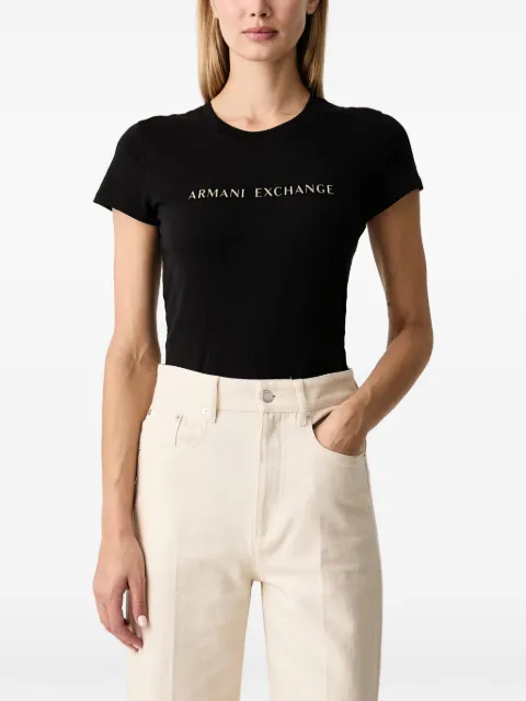 Armani Exchange Camiseta com estampa de logo