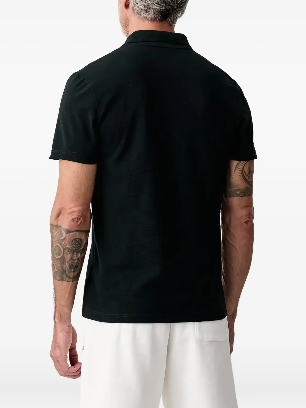 Lacoste Regular-fit poloshirt van katoenblend Zwart