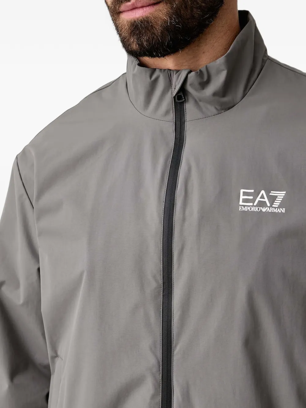Ea7 Emporio Armani Jack met logoprint Grijs