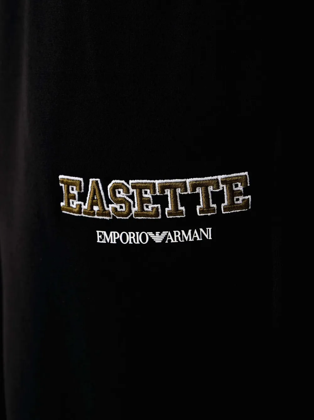 Ea7 Emporio Armani Trainingsbroek met logoprint Zwart