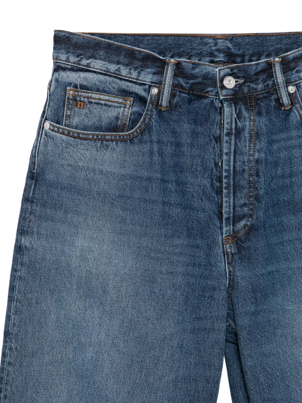 Nine In The Morning Albert jeans met vijf zakken Blauw