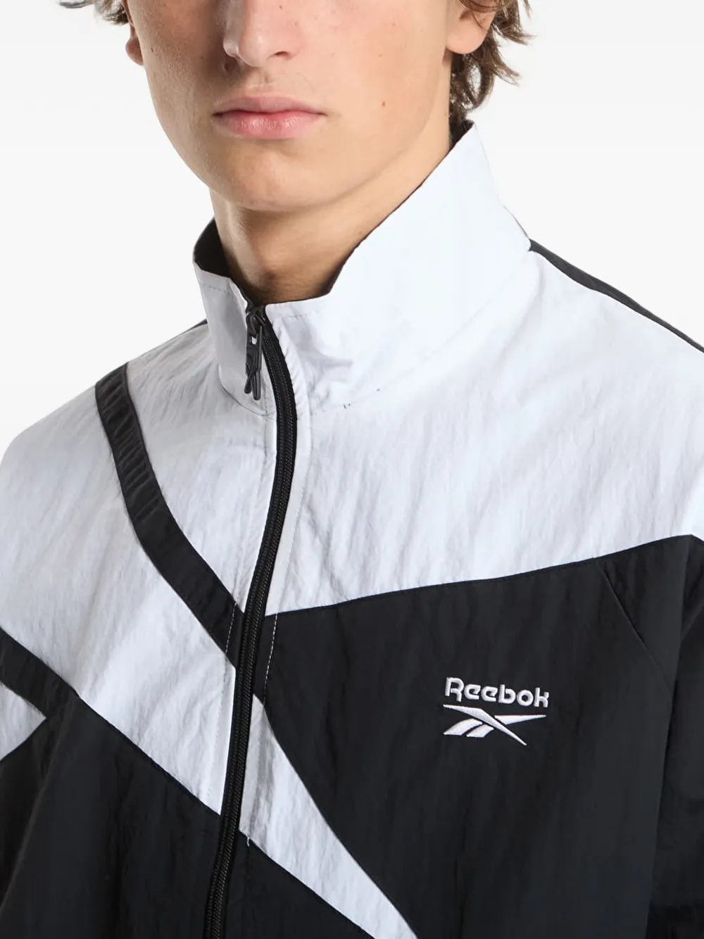 Reebok Vector track jacket Zwart