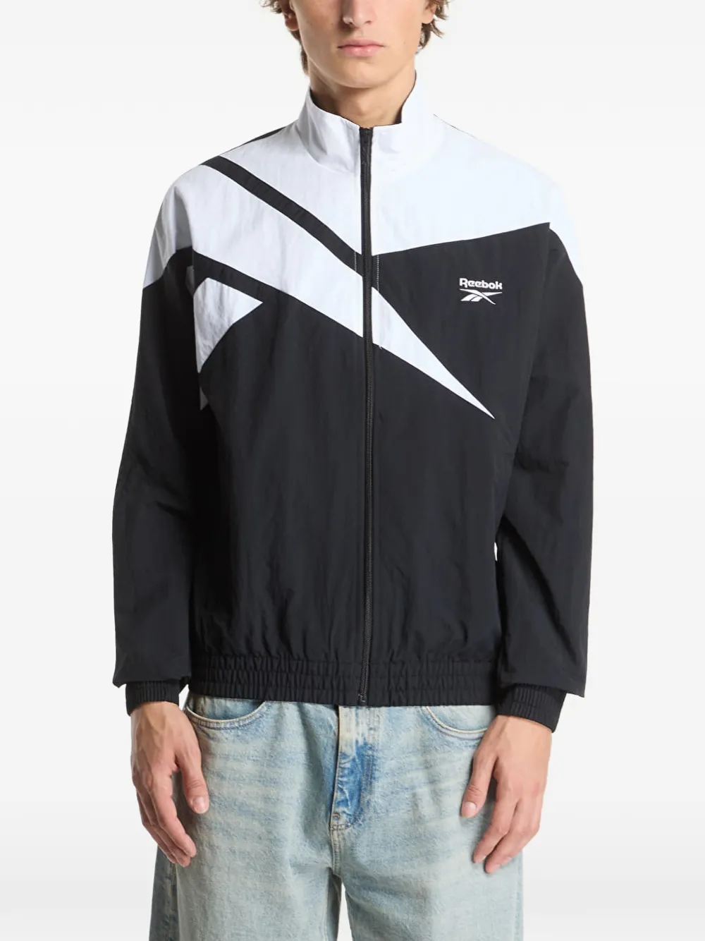 Reebok Vector track jacket Zwart