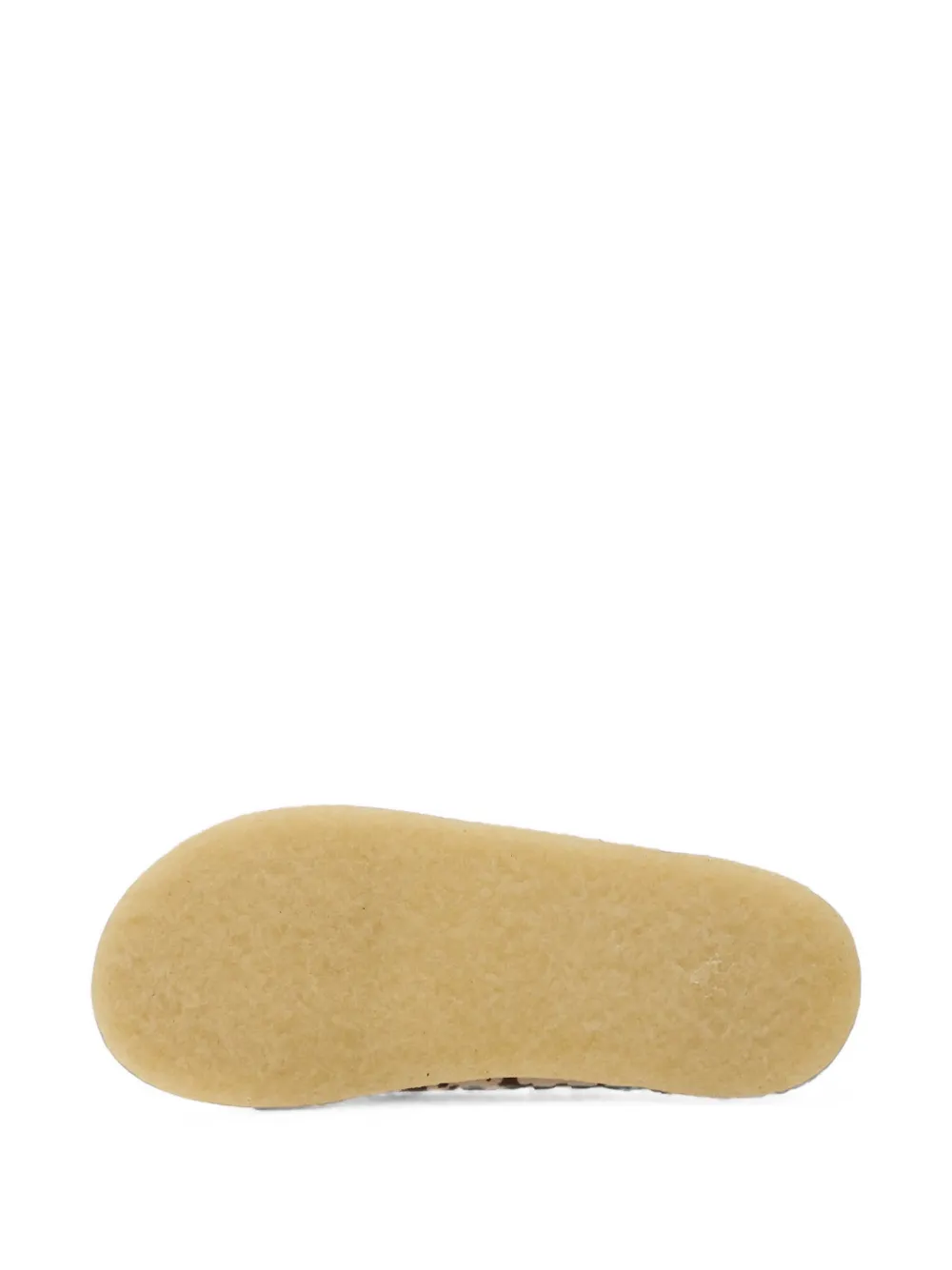 Clarks DSRTNomad cow-print mules Beige