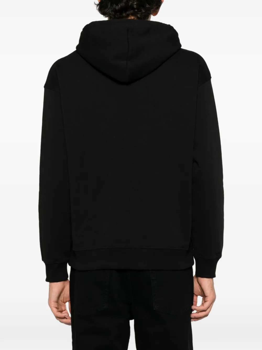 Ih Nom Uh Nit Hoodie met logopatch Zwart