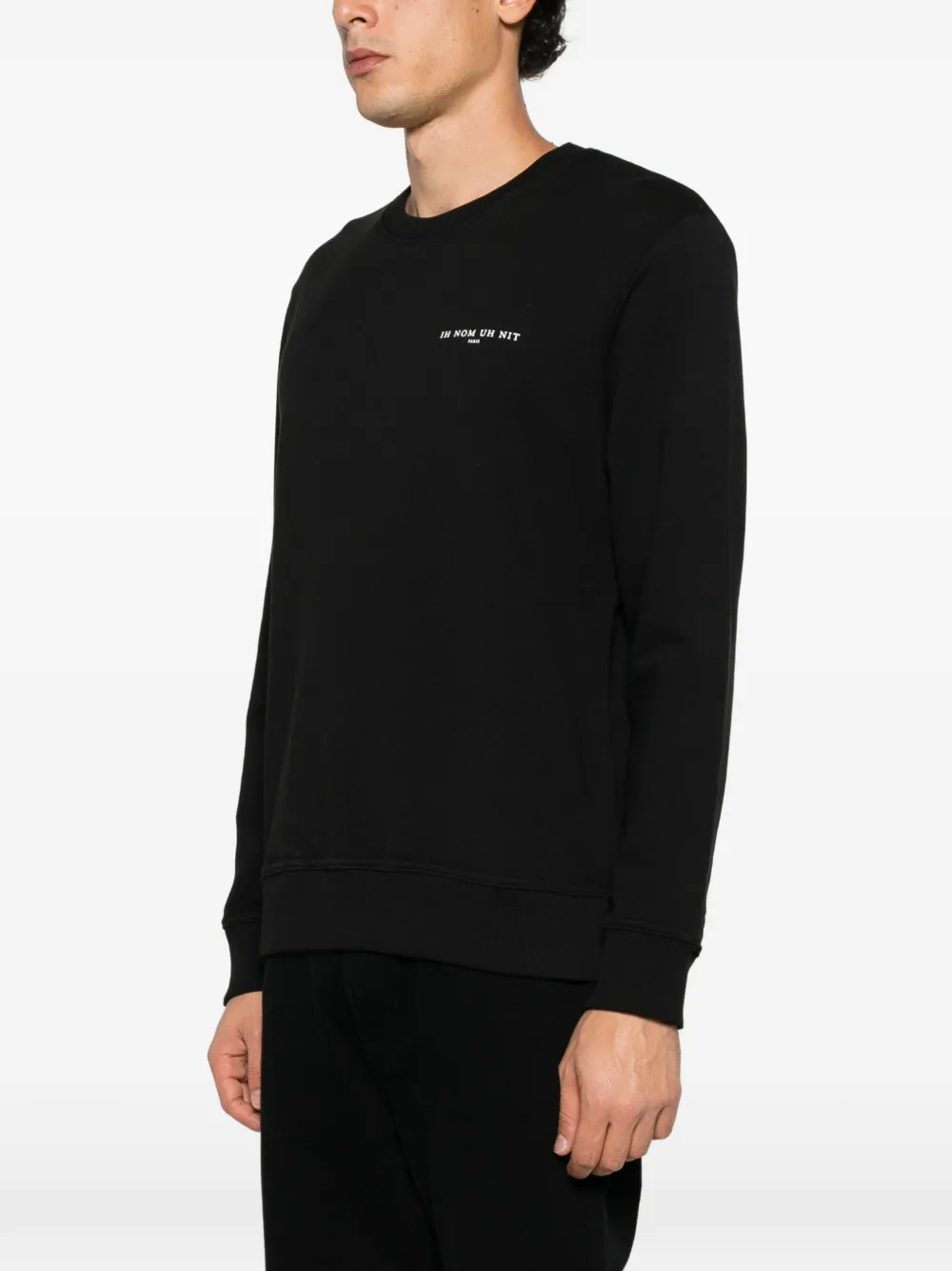 Ih Nom Uh Nit Sweater met print Zwart