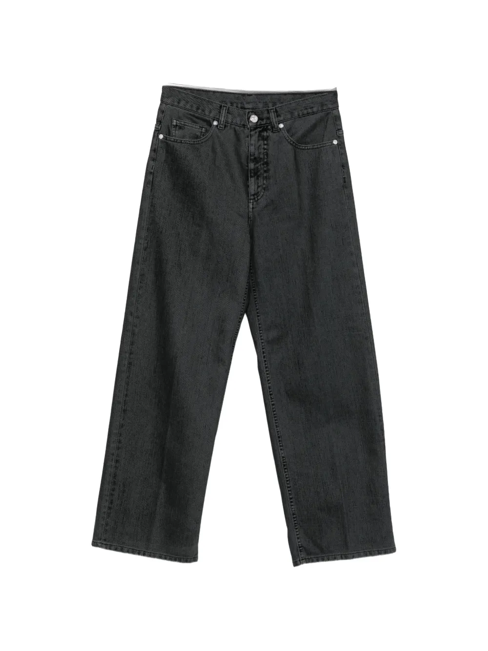 Nine In The Morning Elsa wide-leg jeans - Nero