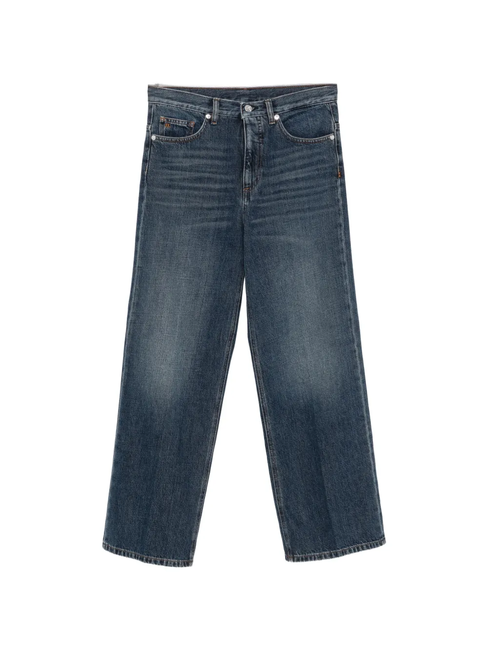 Nine In The Morning Elsa faded-effect jeans - Blu