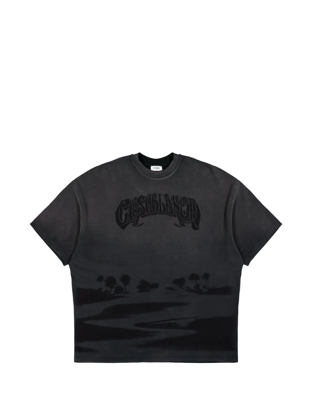Casablanca Black Sands logo-print T-shirt
