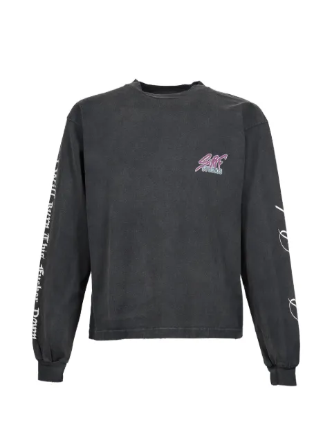 JUN/NAKAYAMA leopard-print graphic-print T-shirt