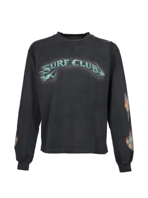 JUN/NAKAYAMA graphic-print long-sleeve T-shirt