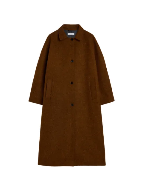 Jil Sander felt wool coat