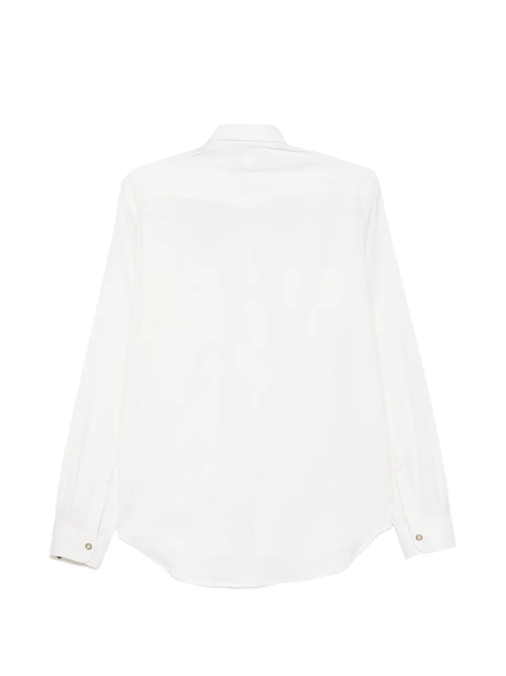 Canali Button-down overhemd Beige