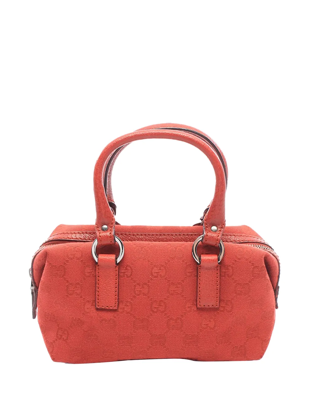 Gucci Pre-Owned sac boston GG Canvas (2000-2015) - Rouge Gucci Pre-Owned sac boston GG Canvas (2000-2015) - Rouge