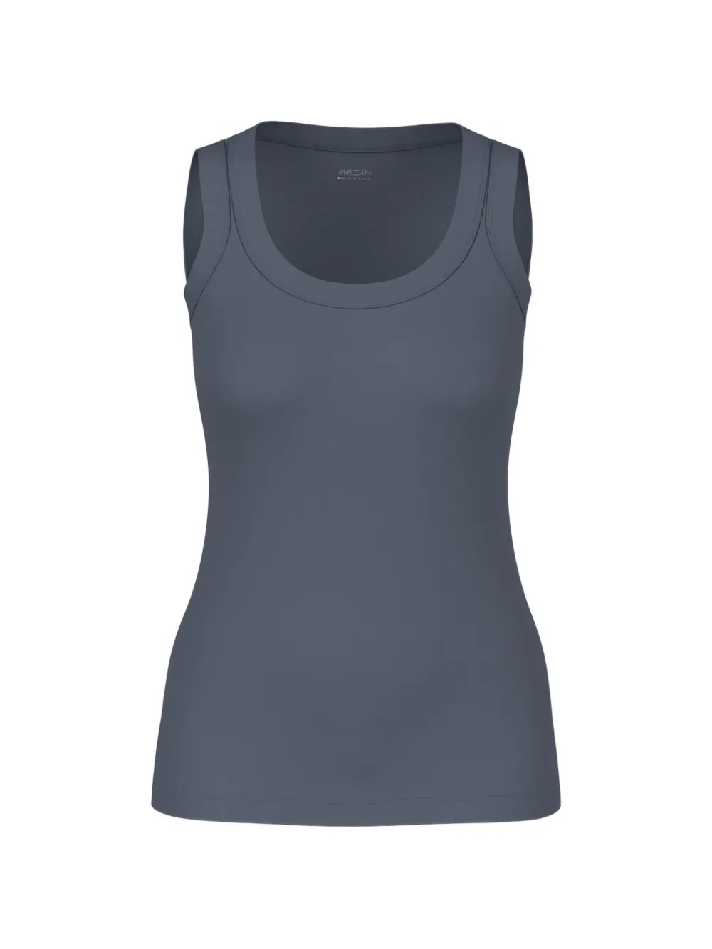 MARCCAIN scoop-neck tank top - Grigio