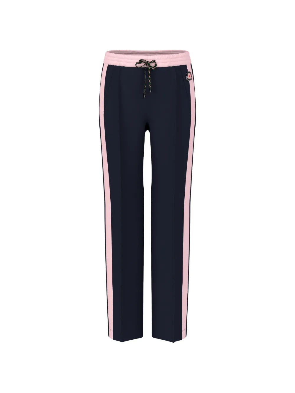 MARCCAIN side-stripe drawstring trousers - Blu
