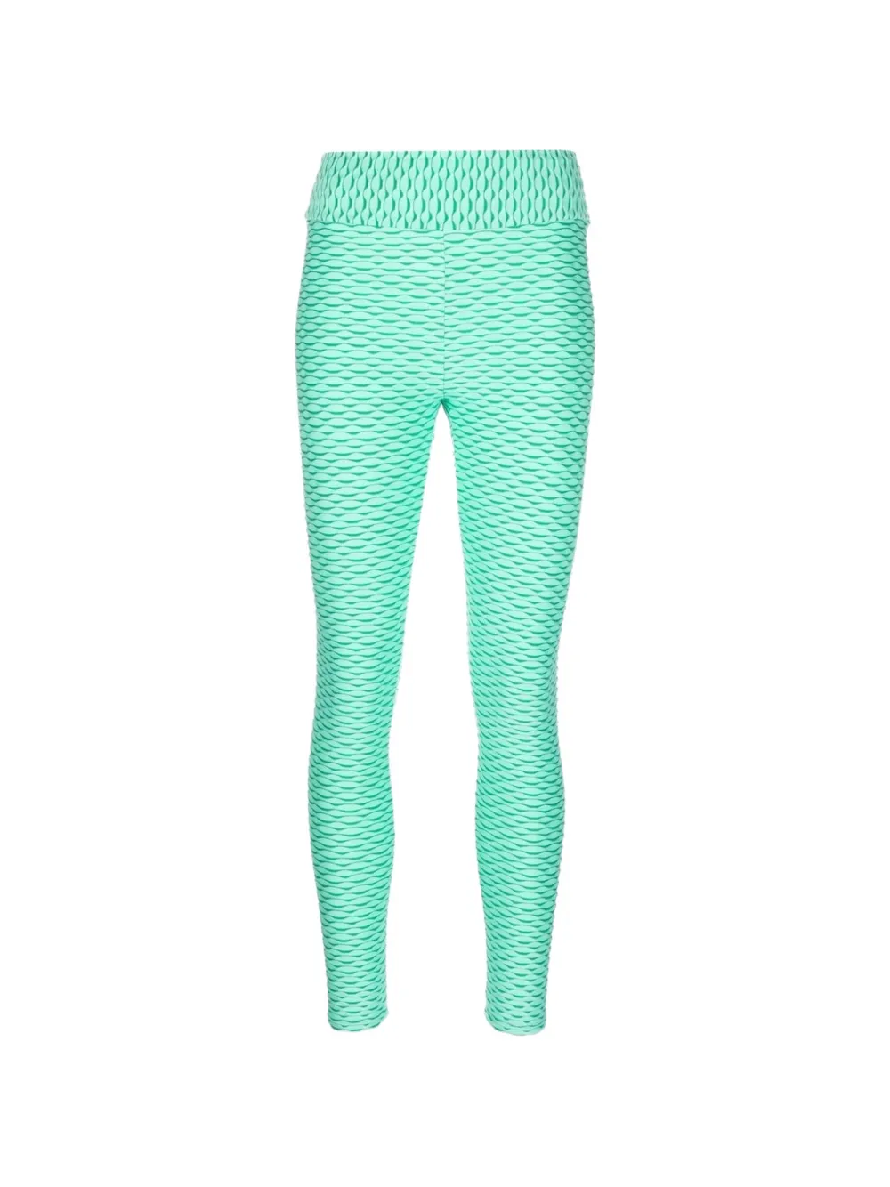 Tessitura Body Couture textured-finish performance leggings