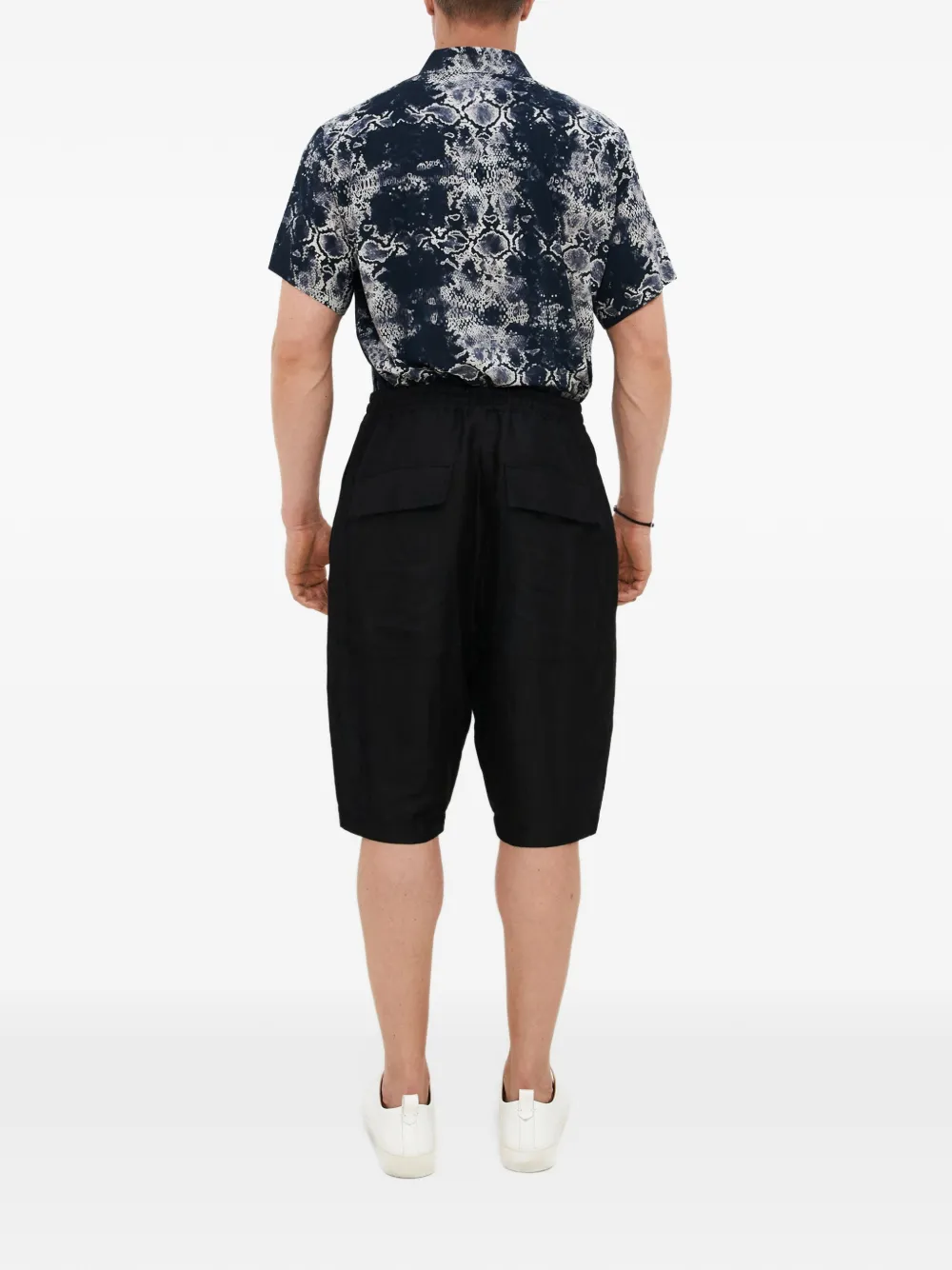 Tessitura Ruimvallende shorts Zwart