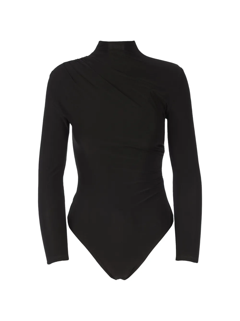 Tessitura high-neck bodysuit
