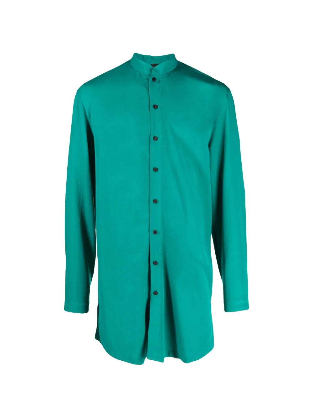 Tessitura Body Couture chemise à col mao - Vert