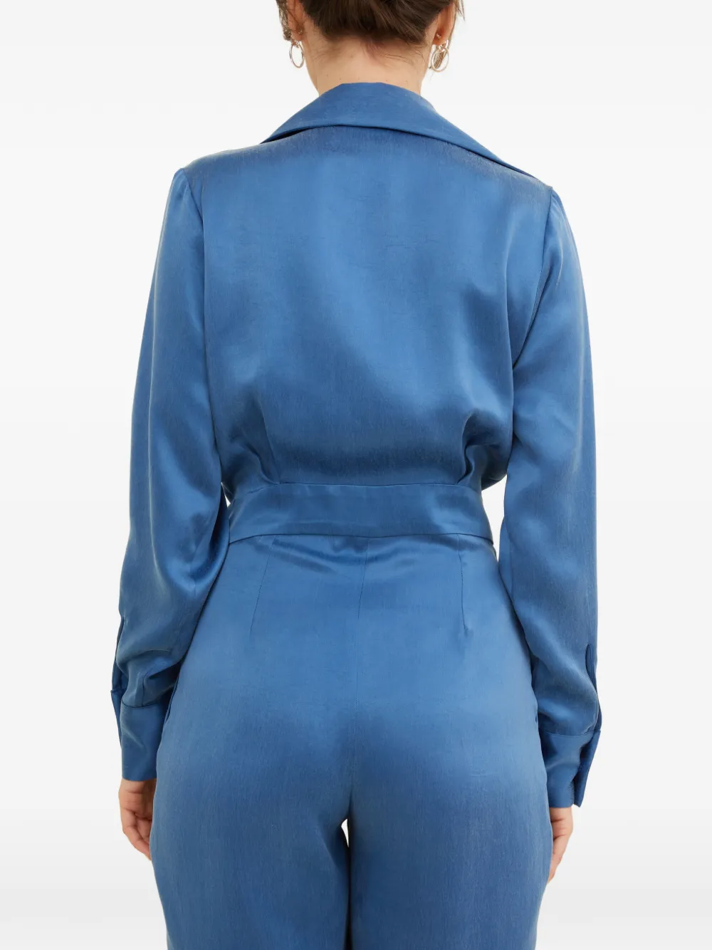 Tessitura Blue Today jumpsuit Blauw