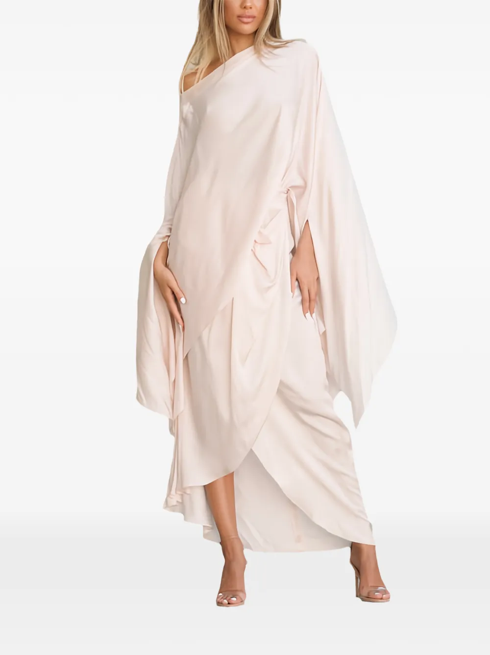 Tessitura Body Couture Dune asymmetric skirt set (set of two)