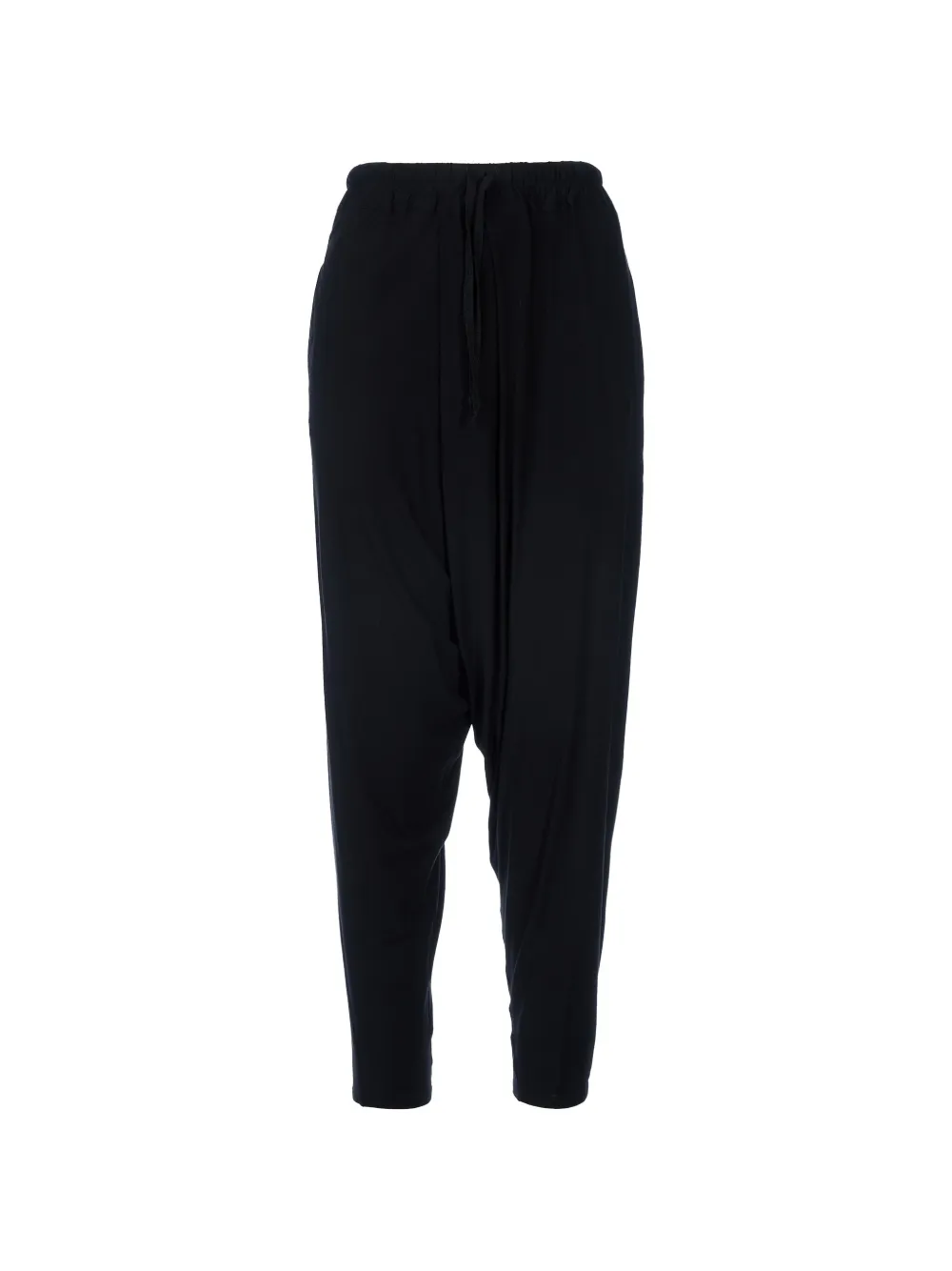 Tessitura Folds elasticated-waistband tapered trousers