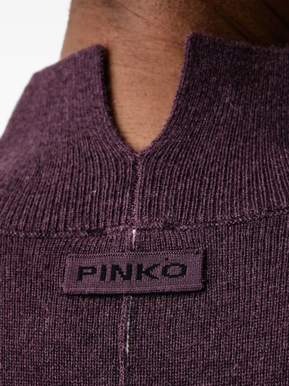 PINKO Trui met hoge hals Paars