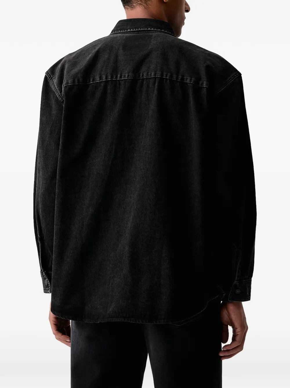 Levi's Western-style denim jacket Zwart