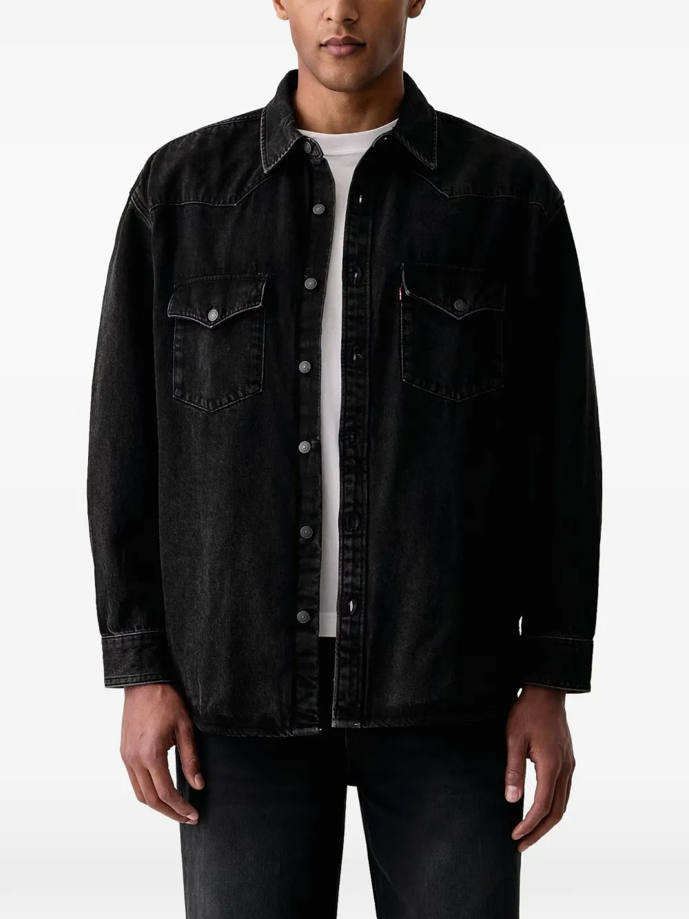 Levi's Western-style denim jacket - Nero