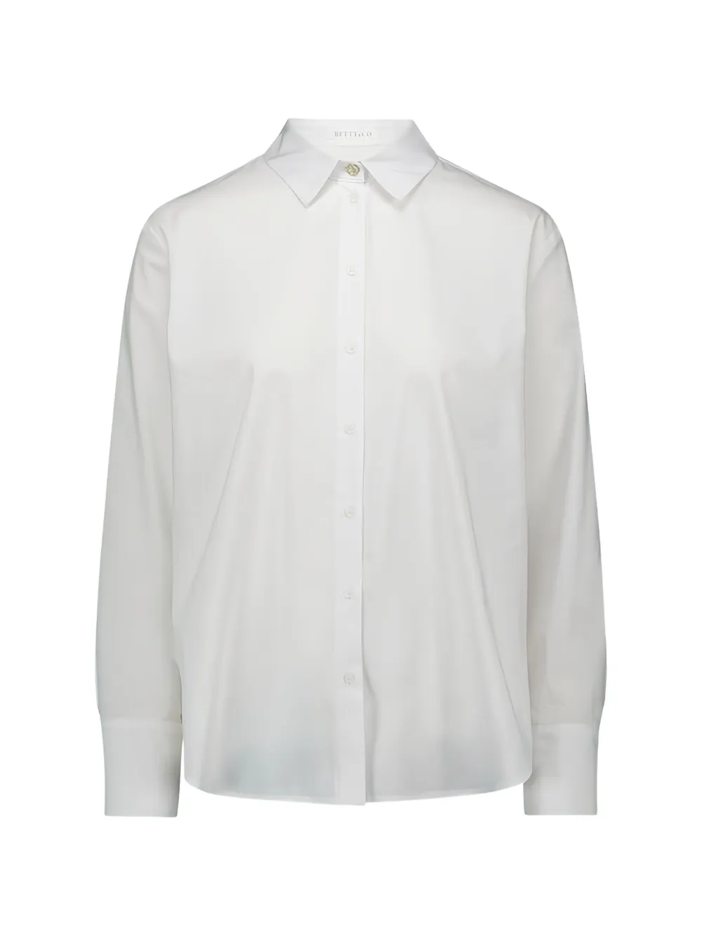 BETTY & CO button-up long-sleeve shirt - Blanc