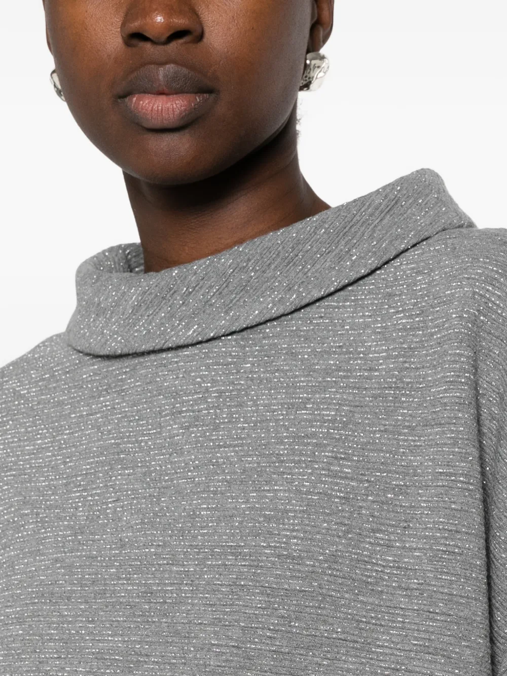 Betty Barclay Sweater met glitters-effect Grijs