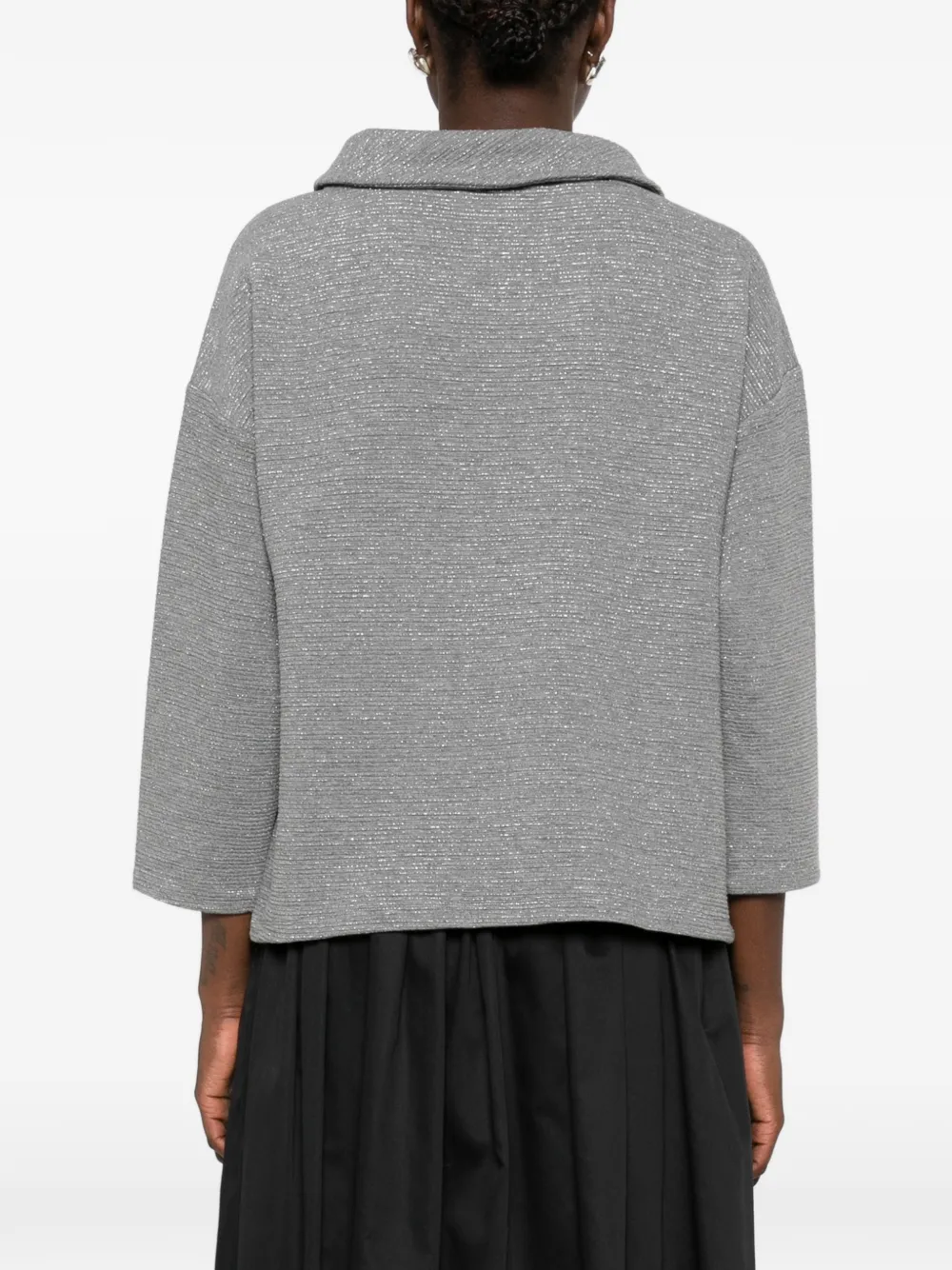 Betty Barclay Sweater met glitters-effect Grijs