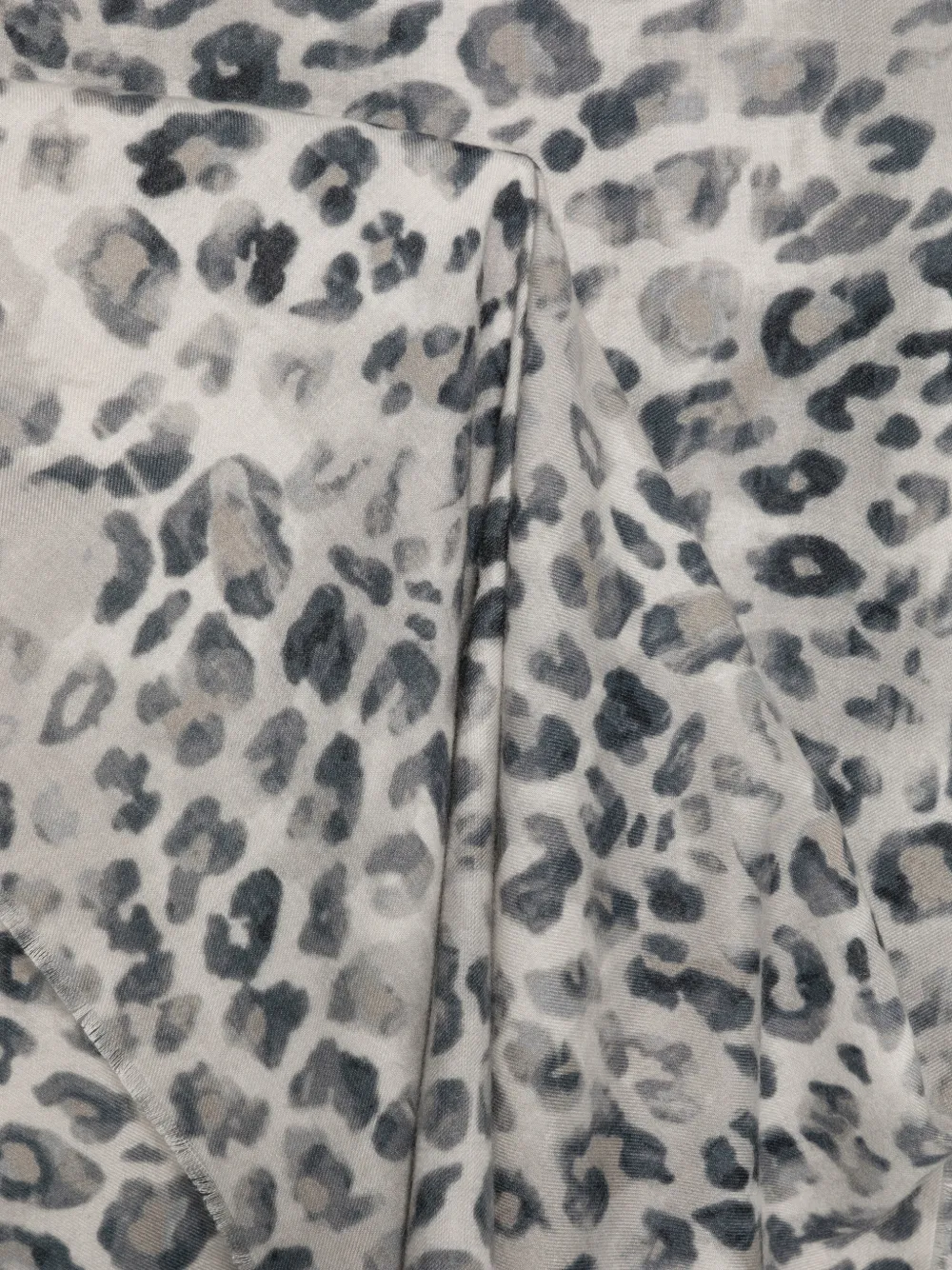 Betty Barclay leopard-print frayed scarf Beige