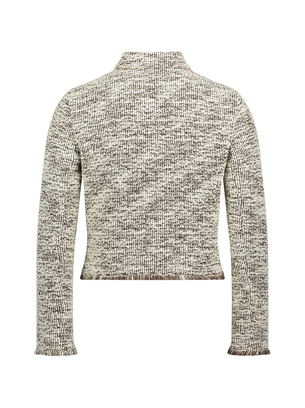 Betty Barclay Bouclé jack met franje Beige