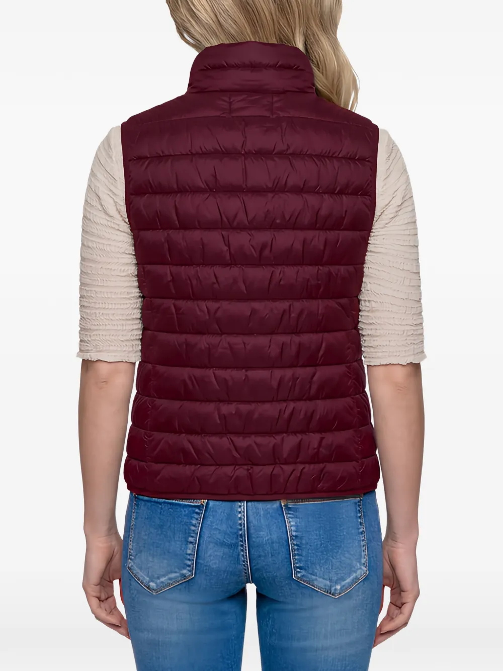 Betty Barclay high-neck padded gilet Rood
