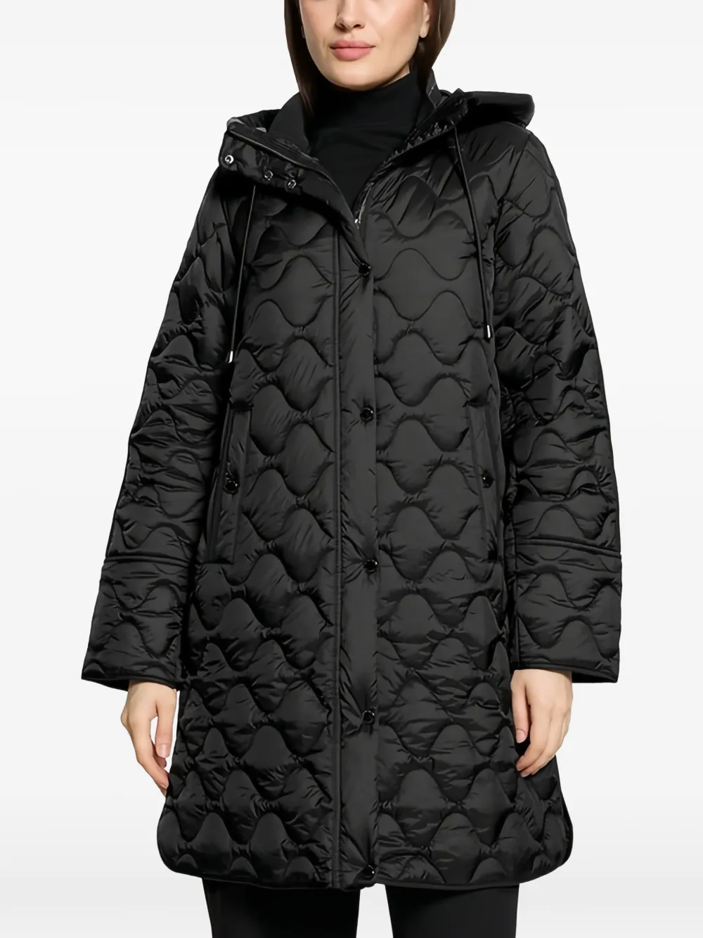 Betty Barclay quilted hooded coat