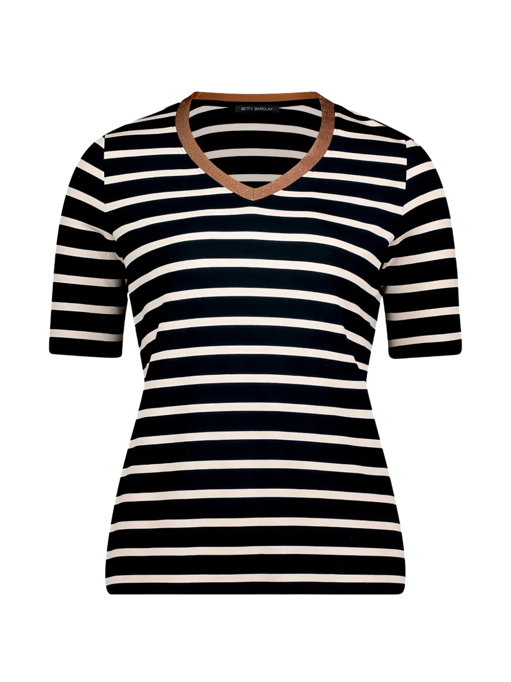 Betty Barclay striped V-neck T-shirt