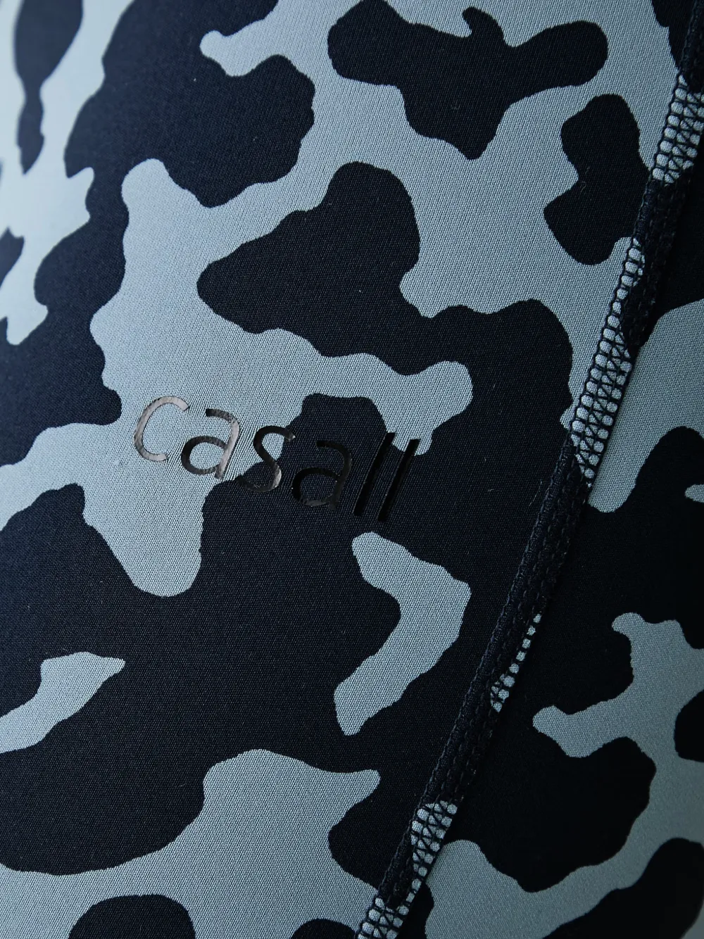 Casall Essential legging met camouflageprint Blauw