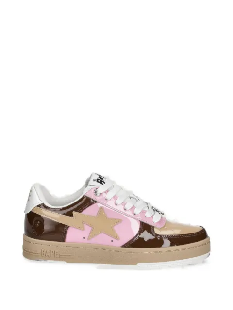 A BATHING APE® BAPE STA patent-finish sneakers