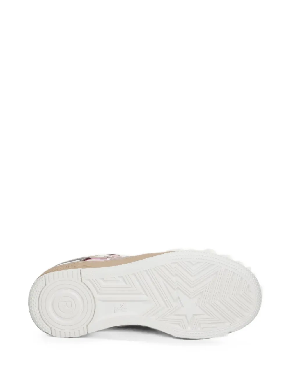 A BATHING APE BAPE STA patent-finish sneakers Bruin