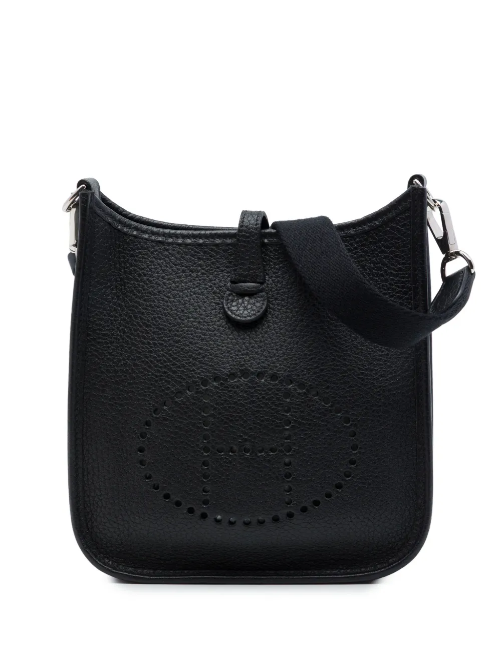 Hermès Pre-Owned 2021 Clemence Evelyne Amazone Umhängetasche 16cm - Schwarz