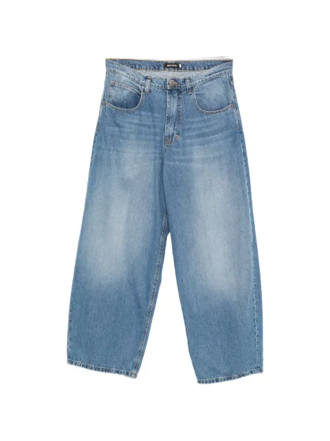 IMPERIAL wide-leg faded jeans