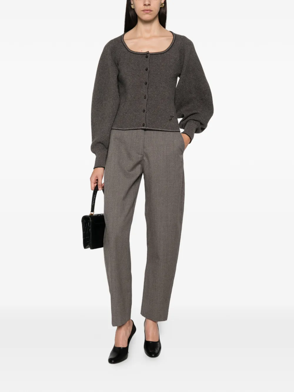 Jacquemus The Tempo vest Bruin