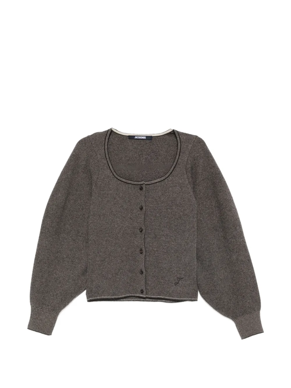 Jacquemus The Tempo cardigan Bruin