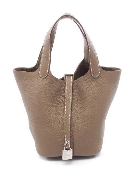 Hermès Pre-Owned 2025 Clemence Picotin Lock 18 handbag