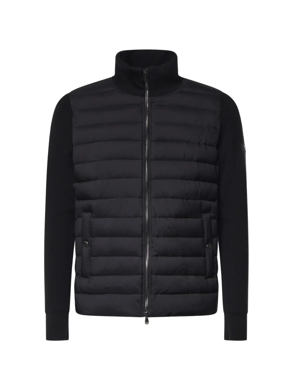 Tatras quilted panelled jacket - Schwarz