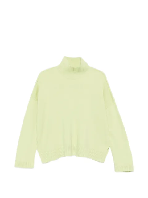 SCAGLIONE high-neck dropped-shoulder sweater